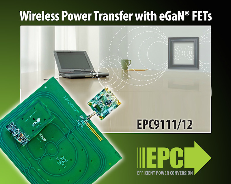 EPC releases A4WP-compliant high-efficiency wireless power demo Kit